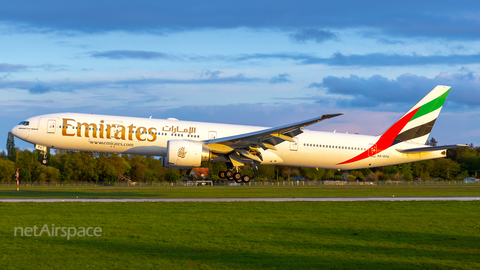 Emirates Boeing 777-31H(ER) (A6-EPU) at  Hamburg - Fuhlsbuettel (Helmut Schmidt), Germany