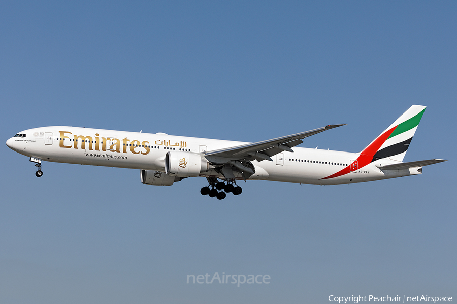 Emirates Boeing 777-31H(ER) (A6-EPY) | Photo 317038