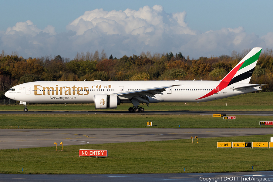Emirates Boeing 777-31H(ER) (A6-EQB) | Photo 196771