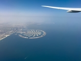 Emirates Boeing 777-31H(ER) (A6-EQC) at  In Flight - Dubai, United Arab Emirates