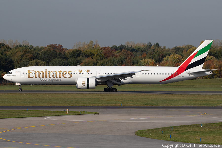 Emirates Boeing 777-31H(ER) (A6-EQD) | Photo 269927