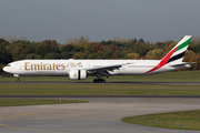 Emirates Boeing 777-31H(ER) (A6-EQD) at  Hamburg - Fuhlsbuettel (Helmut Schmidt), Germany
