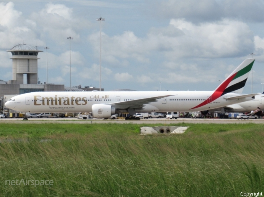 Emirates Boeing 777-31H(ER) (A6-EQD) | Photo 518306