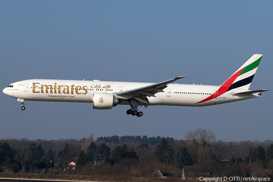 Emirates Boeing 777-31H(ER) (A6-EQE) | Photo 219050