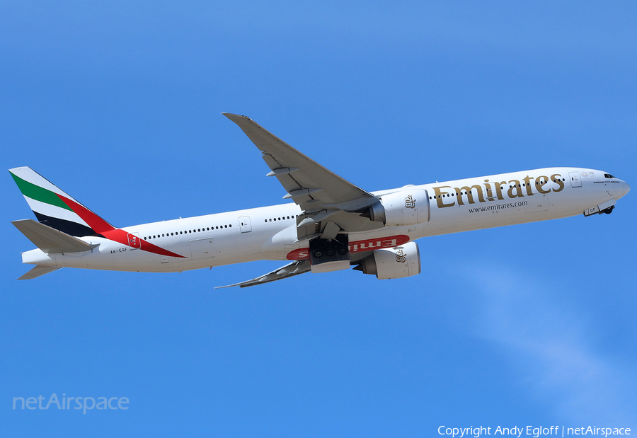 Emirates Boeing 777-31H(ER) (A6-EQF) | Photo 211164