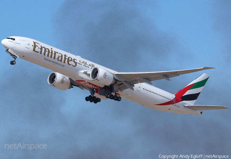 Emirates Boeing 777-31H(ER) (A6-EQF) | Photo 211633