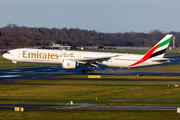 Emirates Boeing 777-31H(ER) (A6-EQF) at  Hamburg - Fuhlsbuettel (Helmut Schmidt), Germany