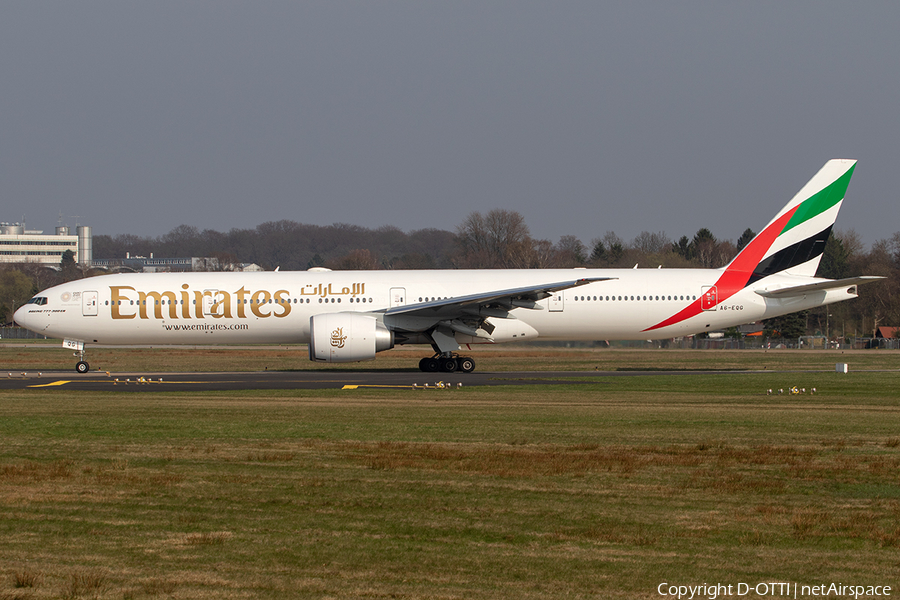 Emirates Boeing 777-31H(ER) (A6-EQG) | Photo 236780