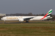 Emirates Boeing 777-31H(ER) (A6-EQG) at  Hamburg - Fuhlsbuettel (Helmut Schmidt), Germany
