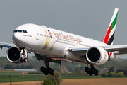 Emirates Boeing 777-31H(ER) (A6-EQH) at  Brussels - International, Belgium