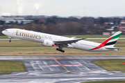 Emirates Boeing 777-31H(ER) (A6-EQK) at  Dusseldorf - International, Germany
