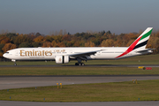 Emirates Boeing 777-31H(ER) (A6-EQK) at  Hamburg - Fuhlsbuettel (Helmut Schmidt), Germany