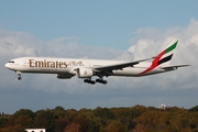 Emirates Boeing 777-31H(ER) (A6-EQK) at  Hamburg - Fuhlsbuettel (Helmut Schmidt), Germany