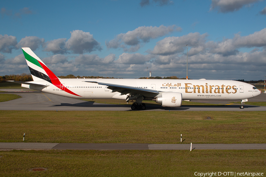 Emirates Boeing 777-31H(ER) (A6-EQL) | Photo 274340