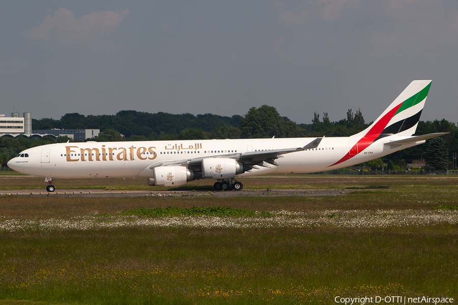 Emirates Airbus A340-541 (A6-ERA) | Photo 201336