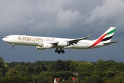 Emirates Airbus A340-541 (A6-ERB) at  Hamburg - Fuhlsbuettel (Helmut Schmidt), Germany