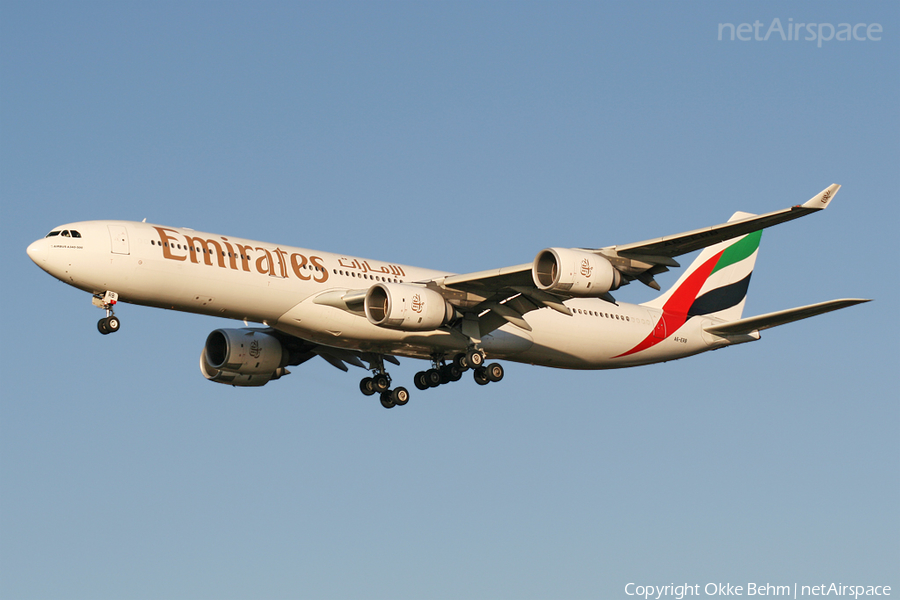 Emirates Airbus A340-541 (A6-ERB) | Photo 38542
