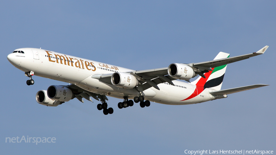 Emirates Airbus A340-541 (A6-ERC) | Photo 149000