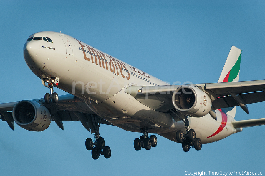 Emirates Airbus A340-541 (A6-ERC) | Photo 119983