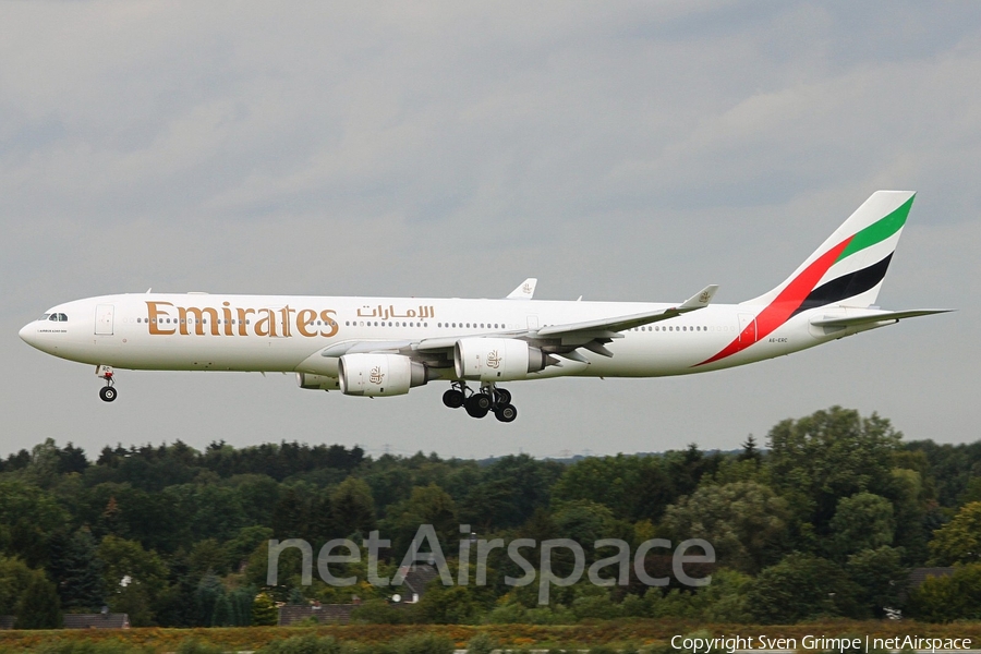 Emirates Airbus A340-541 (A6-ERC) | Photo 18073