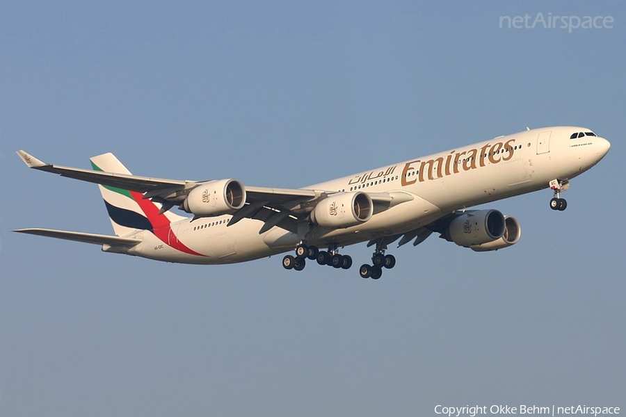 Emirates Airbus A340-541 (A6-ERC) | Photo 38543