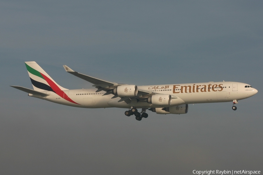 Emirates Airbus A340-541 (A6-ERC) | Photo 558476