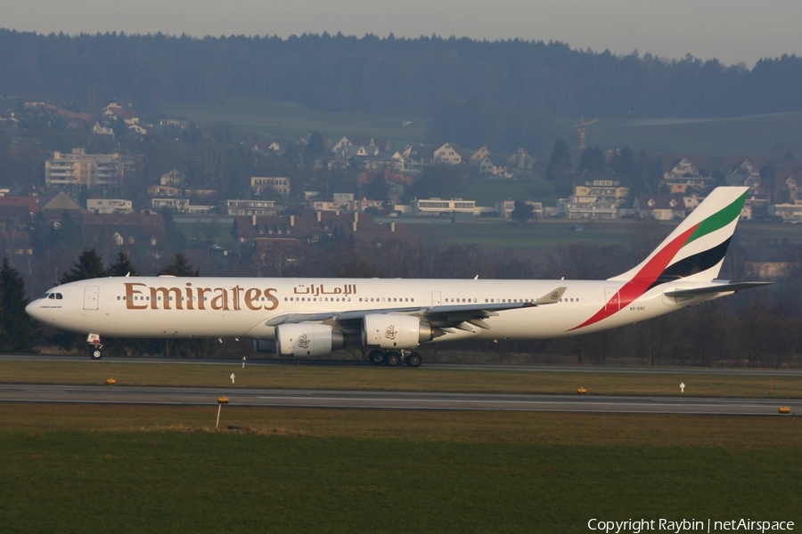 Emirates Airbus A340-541 (A6-ERC) | Photo 558597