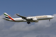 Emirates Airbus A340-541 (A6-ERE) at  Auckland - International, New Zealand