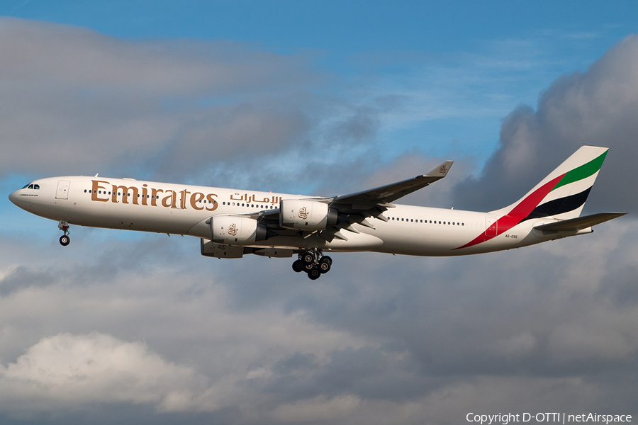 Emirates Airbus A340-541 (A6-ERE) | Photo 211783