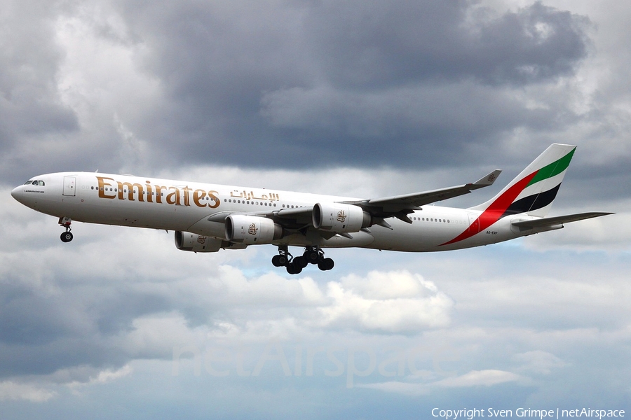 Emirates Airbus A340-541 (A6-ERF) | Photo 17978