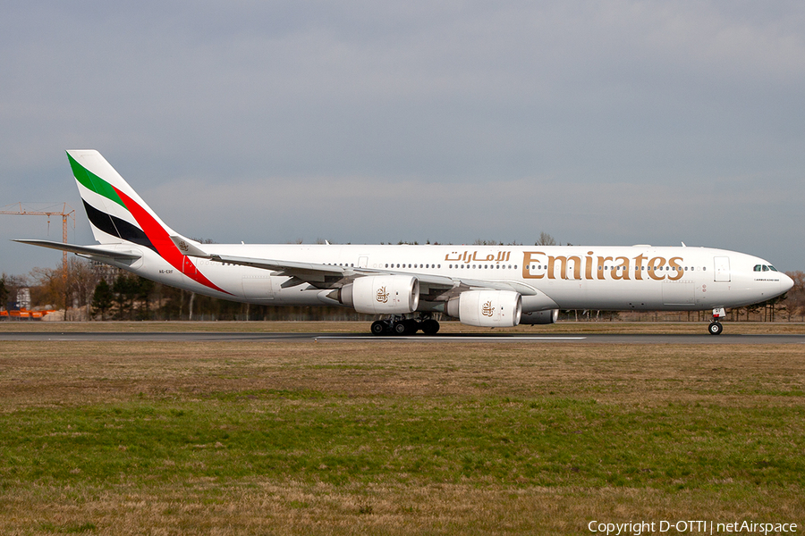 Emirates Airbus A340-541 (A6-ERF) | Photo 251073