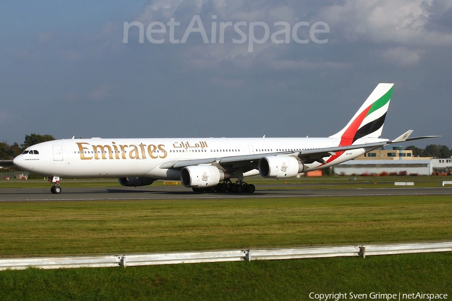Emirates Airbus A340-541 (A6-ERF) | Photo 378304