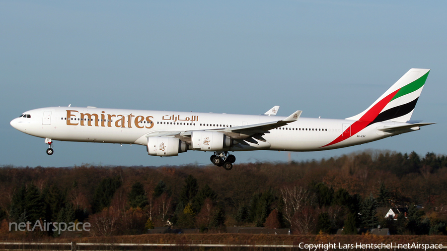 Emirates Airbus A340-541 (A6-ERF) | Photo 414148