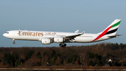 Emirates Airbus A340-541 (A6-ERF) at  Hamburg - Fuhlsbuettel (Helmut Schmidt), Germany