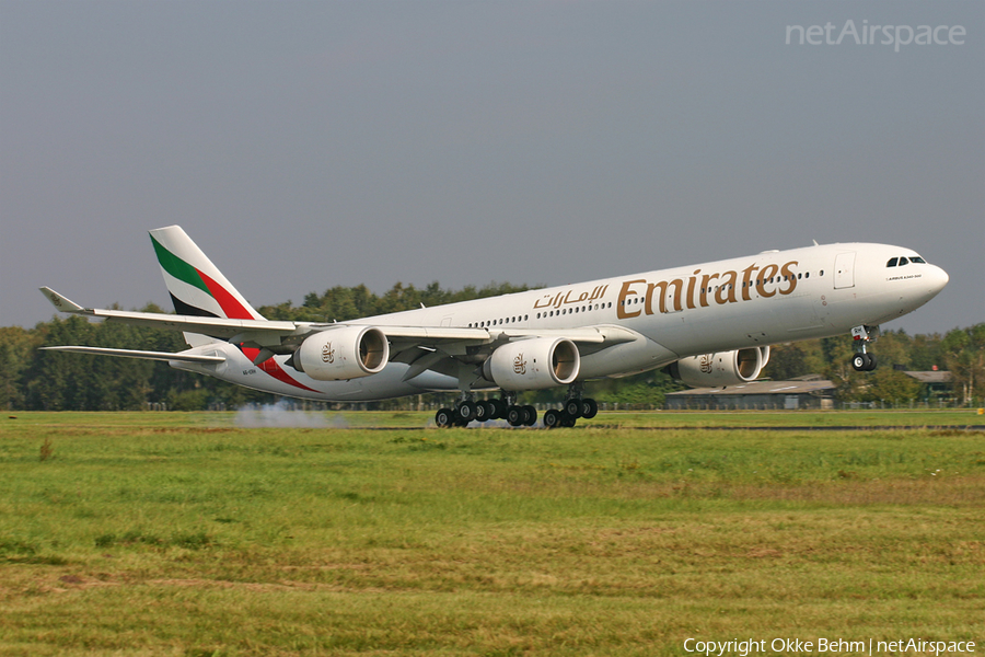 Emirates Airbus A340-541 (A6-ERH) | Photo 38548