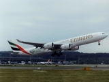 Emirates Airbus A340-541 (A6-ERH) at  Zurich - Kloten, Switzerland