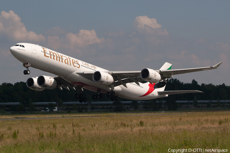 Emirates Airbus A340-541 (A6-ERI) | Photo 134607