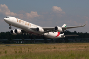 Emirates Airbus A340-541 (A6-ERI) at  Hamburg - Fuhlsbuettel (Helmut Schmidt), Germany