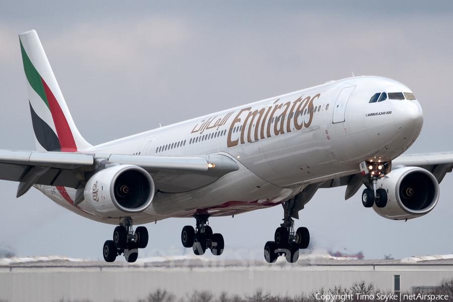 Emirates Airbus A340-541 (A6-ERI) | Photo 27402