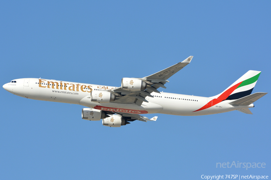 Emirates Airbus A340-541 (A6-ERJ) | Photo 31871