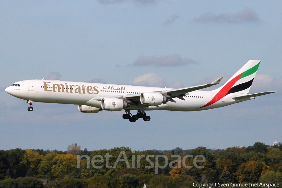 Emirates Airbus A340-541 (A6-ERJ) | Photo 16077