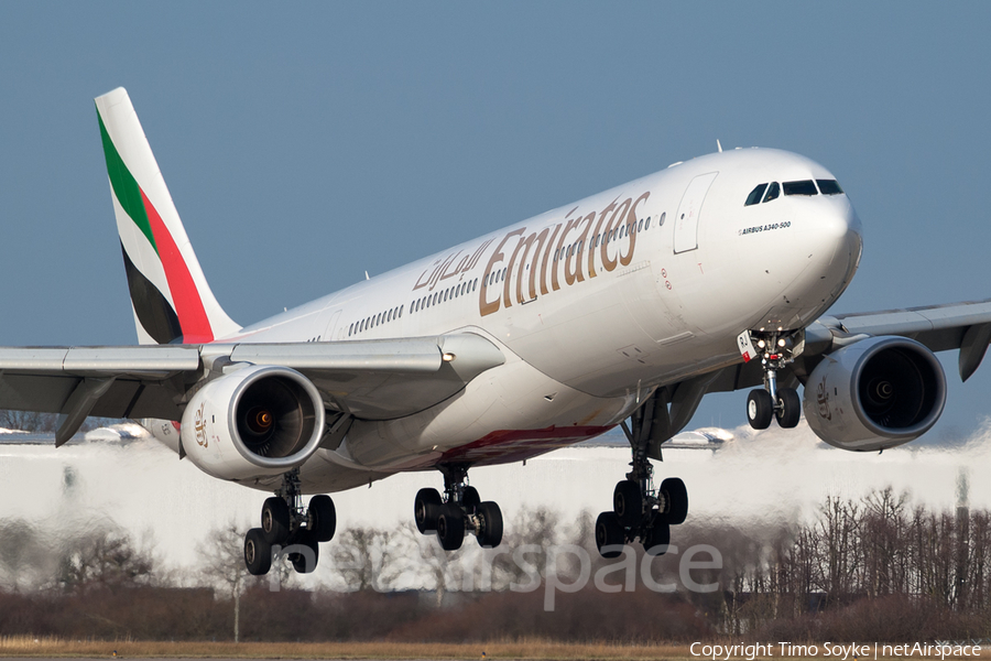 Emirates Airbus A340-541 (A6-ERJ) | Photo 21701