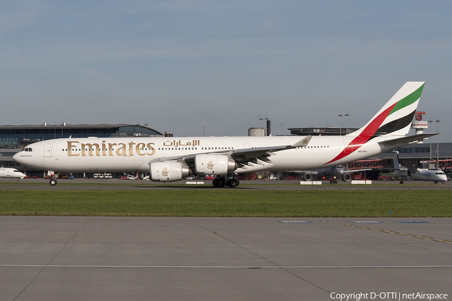 Emirates Airbus A340-541 (A6-ERJ) | Photo 370043
