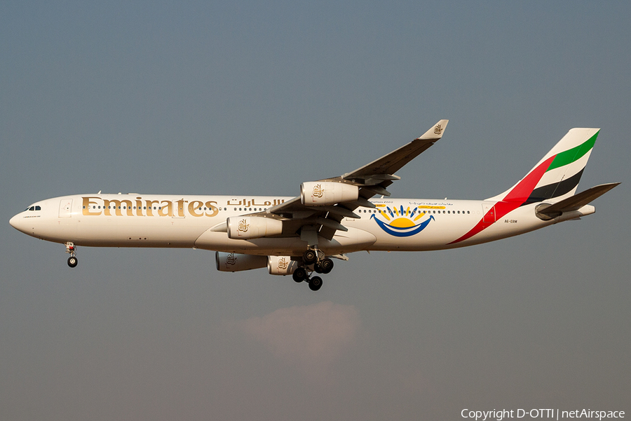 Emirates Airbus A340-313 (A6-ERM) | Photo 203335