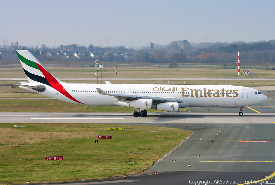 Emirates Airbus A340-313X (A6-ERN) | Photo 383672