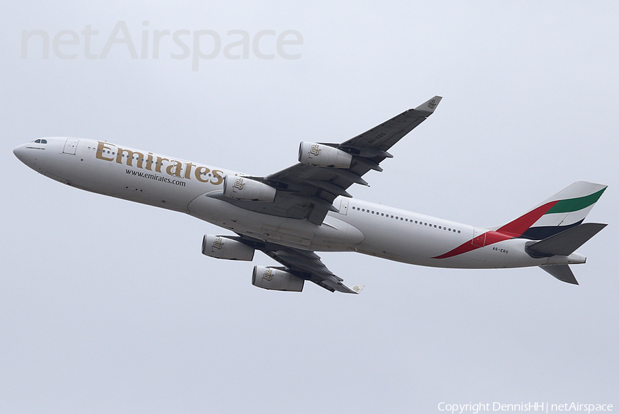 Emirates Airbus A340-313X (A6-ERO) | Photo 388871
