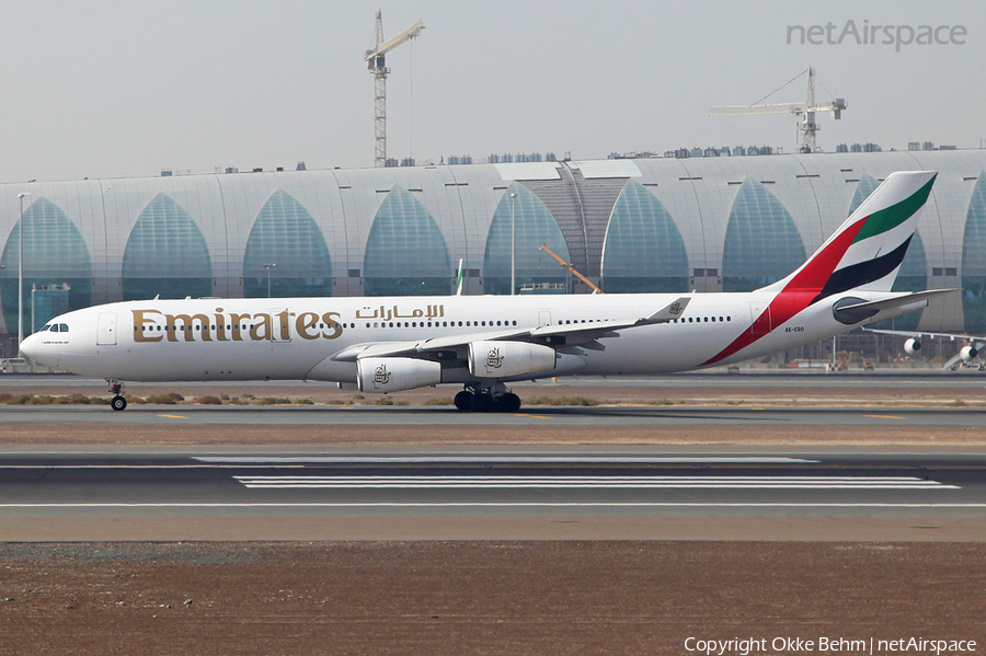 Emirates Airbus A340-313X (A6-ERO) | Photo 39790