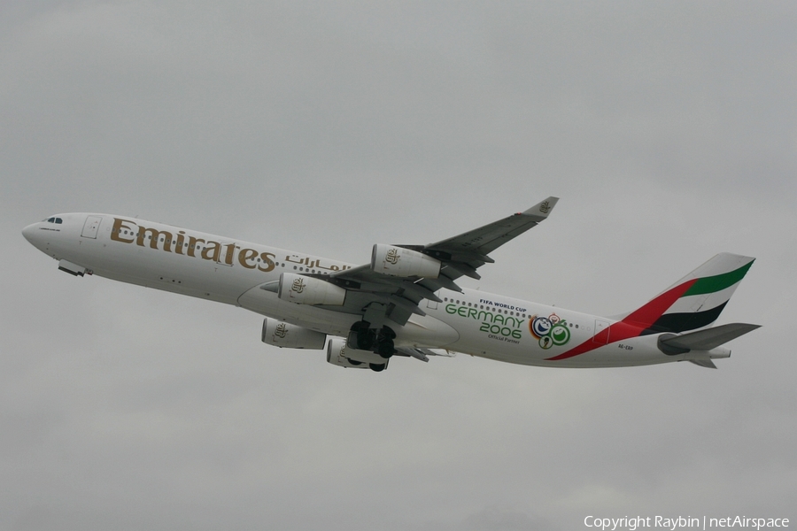 Emirates Airbus A340-313X (A6-ERP) | Photo 557084