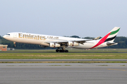 Emirates Airbus A340-313X (A6-ERQ) at  Milan - Malpensa, Italy