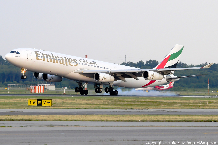 Emirates Airbus A340-313X (A6-ERQ) | Photo 312454